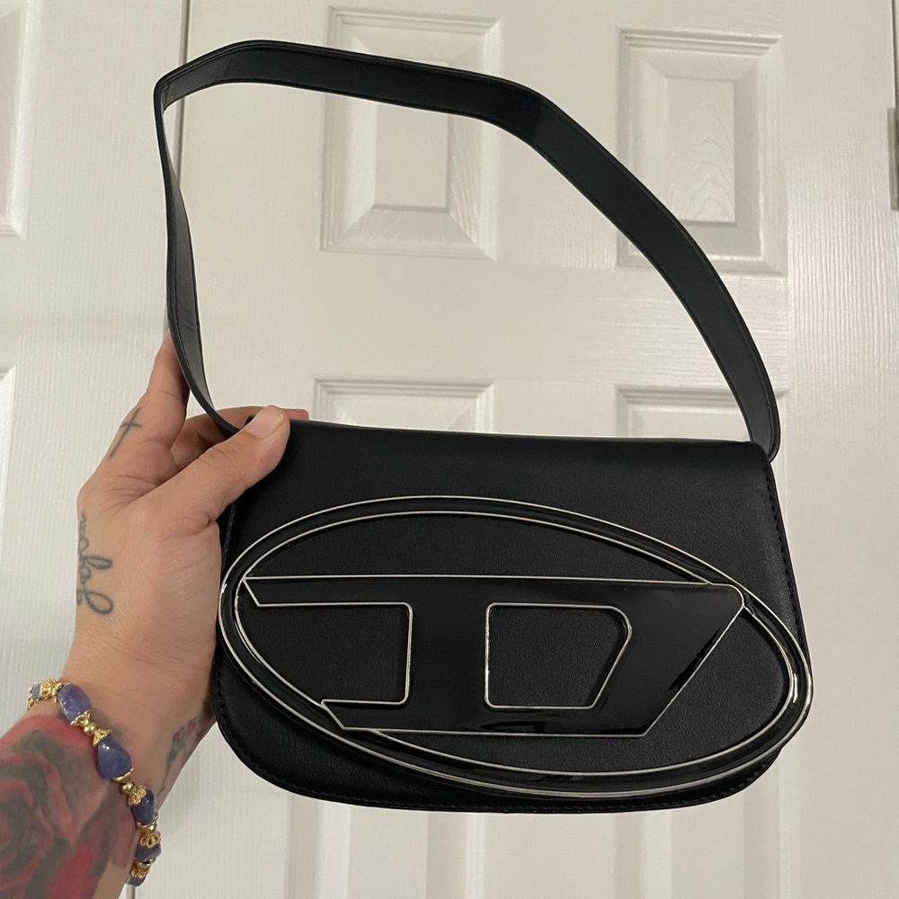 Lovely black bag with Diesel logo